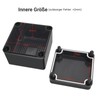 Therlan Junction Box Black Waterproof IP65, Electronic Housing Junction Box