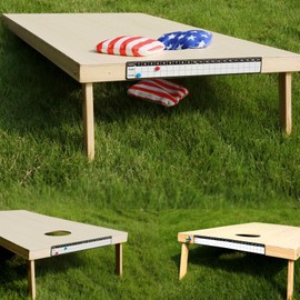 Cornhole Scoreboard Tracker Score Keeper: Durable Corn Hole Scoreboards for Easy Score Tracking Corn Hole Games Ladder Ball Toss Game Pop Darts Popdarts Game (2 Pack-Horizontal)