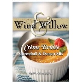 Wind & Willow Sweet Cheeseball and Dessert Mix - 3.5 Oz. (2-pack) (Creme Brulee)