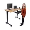 Stand Up Desk Store Large Clamp-On Retractable Adjustable Height Under