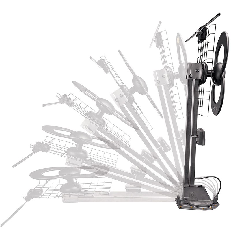 Antennas Direct ClearStream 2 RV Amplified On-The-Go TV Antenna, UHF
