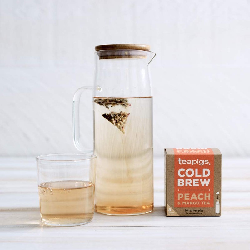 teapigs Peach And Mango Cold Brew Made With Whole Fruit