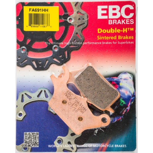 EBC HH Front Brake Pads 2017-2023 Kawasaki Z125 Pro -