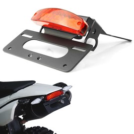 Mantt Tail Tidy for Fender Eliminator Fit for 2022 CRF250M 2021-2013 CRF250L, CRF250L ABS CRF250 RALLY ABS CRF250 Rally Tail Tidy with LED Tail light License Plate Bracket License Plate Holder
