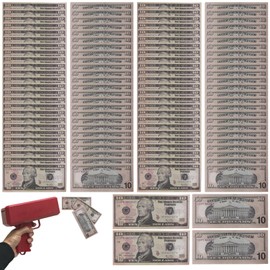 Dollar Bill Banknote | Fake Dollars Banknote | Simulation Compact Money, Travel-Friendly Pretend Play Toys for Women Men Dad Mom Youth Boys Teens Girls