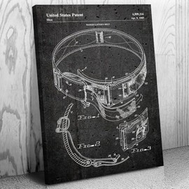 Lifting Belt Patent Canvas Print (8x10) Gym Decor, Gifts For Men, Fitness Gifts, Workout Gifts, Gift For Coach, Garage Decor, Wall Art