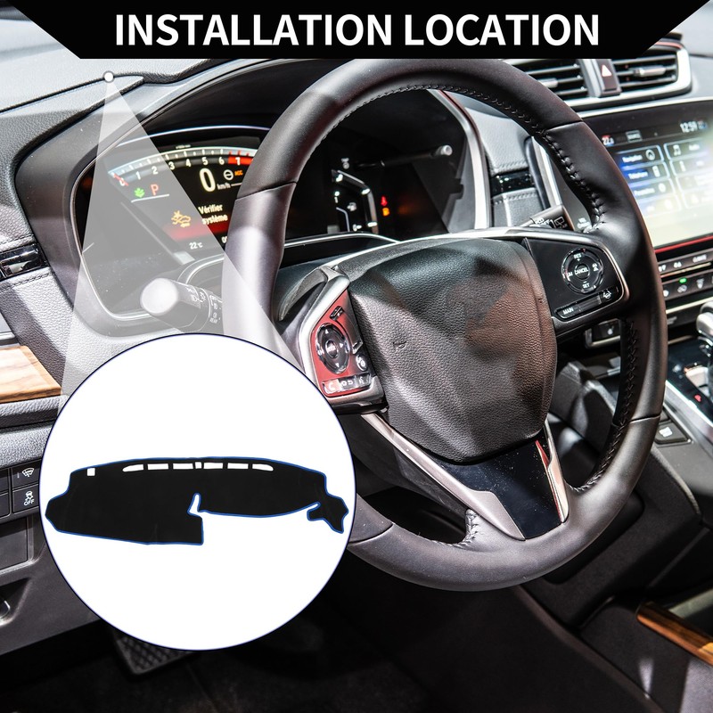 Hihaha Dash Cover with Sticker for Honda N-BOX JF3/JF4 2017-2020
