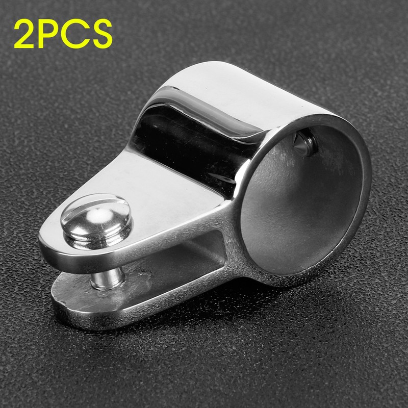 2Pcs Marine Jaw Slide Stainless Steel Bimini Top Boat Hardware