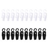 10 Pieces Hanging Laundry Hooks Clip Plastic Swivel Hanging Towel