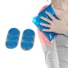 2Pcs Gel Ice Pack Reusable Hot Cold Compress Discomfort Relief