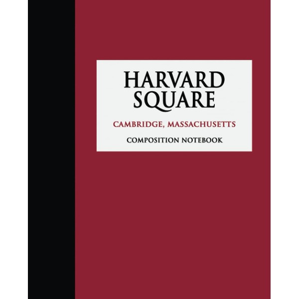 HARVARD SQUARE CAMBRIDGE, MASSACHUSETTS COMPOSITION BOOK
