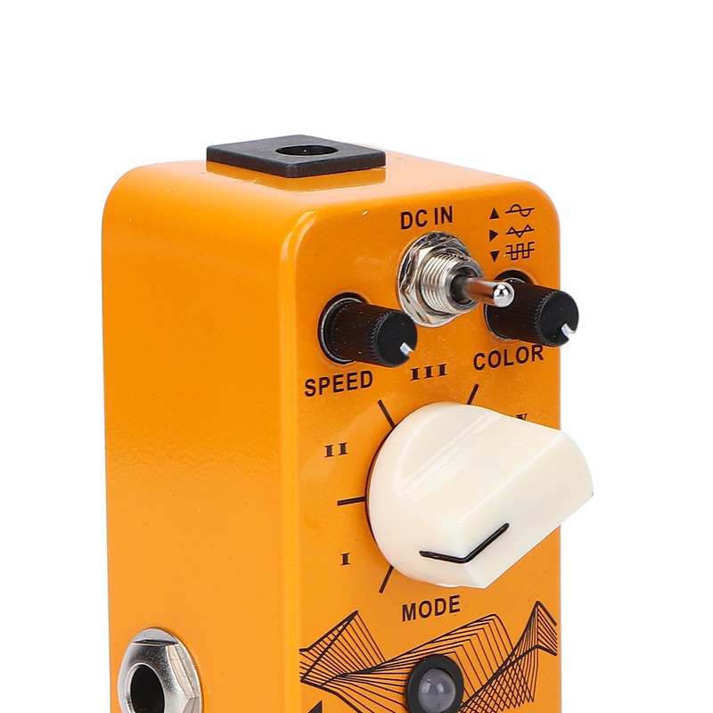 Electric Guitar Phaser Pedal Digital 15 Phaser Tones Monoblock Effect