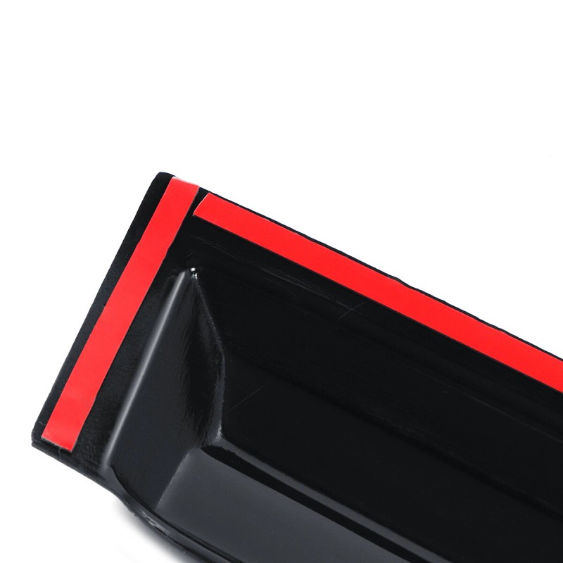 HHENGYISOUL For 08-17 Mitsubishi Lancer Sun Shade Window Visor Weather