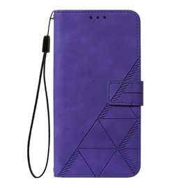 Asdsinfor Case for TCL 50 XE 5G, Premium PU Leather Wallet Case with Credit Cards Holder Kickstand Magnetic Closure Shockproof Flip Protection Cover for TCL 50 XE 5G Purple YBS
