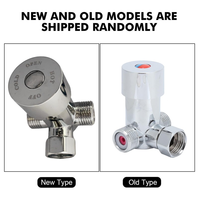 Nikou G1/2 Hot and Cold Water Mixing Valve - Solid