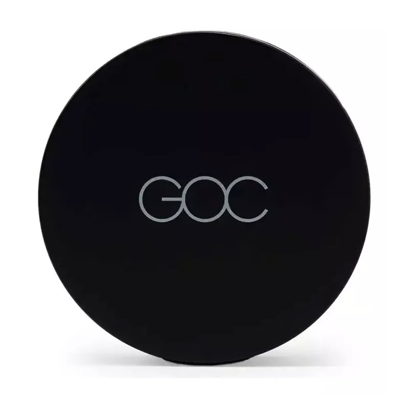 Goc, Polvo Compacto Mineral, Cobertura Completa, Hidrata Tono Tono 90