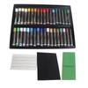 Oil Pastel Set Professional 36 Colors High Pigment Vibrant Soft