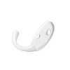 sourcing map 4 Pcs Wall Mounted Hook Robe Hooks Single