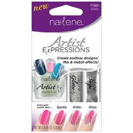 Nailene Artist Expressions Nail Polish Kit (71501-COOL)