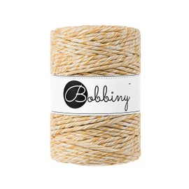 Bobbiny Macrame Cords 5 mm - 100 m Choice (Sunflower)