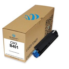 duston 2x B401, 44992402 black toner compatible OKI B401 MB441 MB451