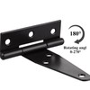 MEIDIV 22 Pack 3 Inch T Hinges, Shed Door Hinges,