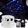 ATOKEE Fiber Optic Lights, 16W Dual Port Twinkle Starlight Headliner