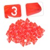 jojofuny 60pcs Four-Sided Dice Bulk Dice Kids Suit Case Kid