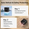 Dehumidifier 63OZ 1800ML Small Dehumidifier for Home Safety Dehumidification 5