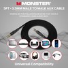 Monster Essentials Mini-to-Mini Audio Interconnect Cable - 3.5mm Stereo Male-to-Male