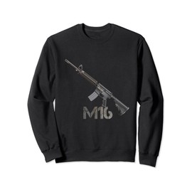 Weapon of choice M-16 Weaponry, Toy guns Gun Sweatshirt