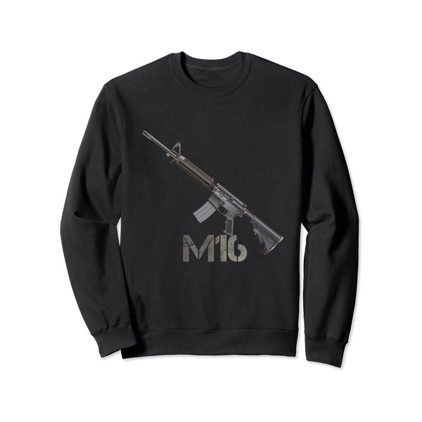 Weapon of choice M-16 Weaponry, Toy guns Gun Sweatshirt