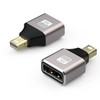 VMOJO 2-Pack Mini DP Male to DisplayPort Female 8K Expansion