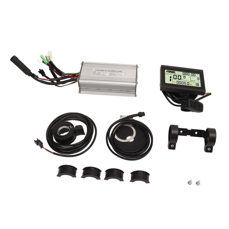 Electric Bike Conversion Kit 25A Sine Wave Controller LCD3U Panel