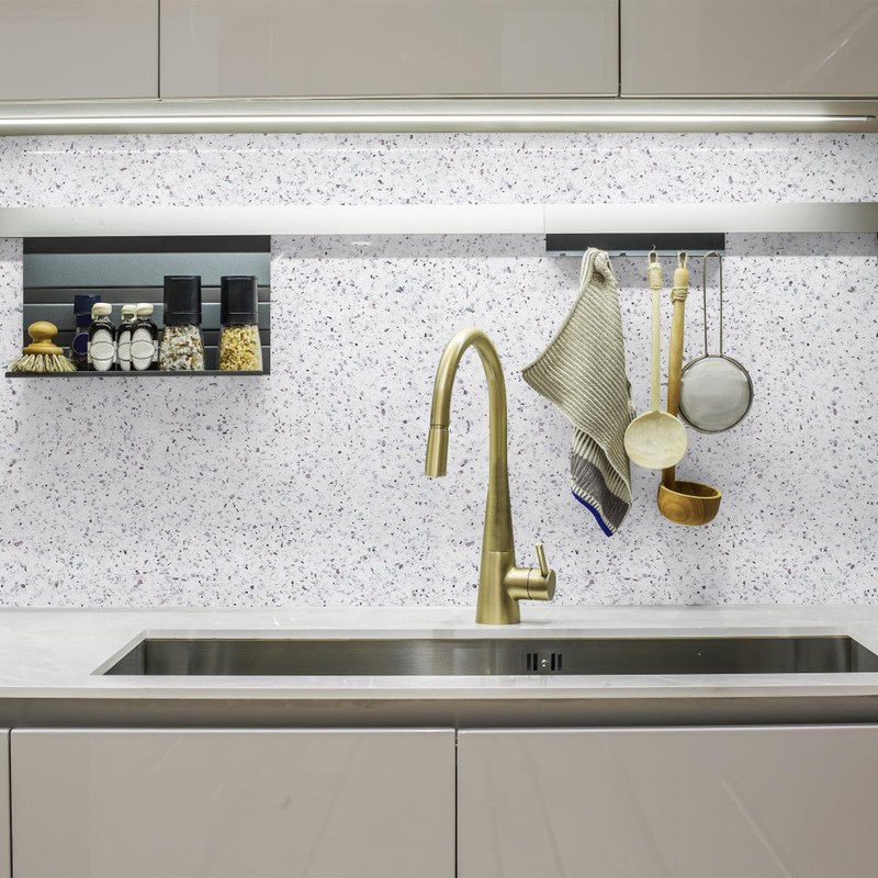 Decoroom Granite Contact Paper for Countertops 17.7 in X 118