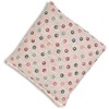 Linseed Cushion 12 x 12 cm - Organic Fabric "Dots"