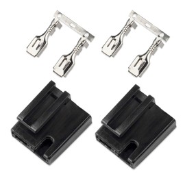 Clutch Pigtail Wire Connector Repair Kit for Bercomac Snowblower Power Take-Offs, Compatible with John Deere Mowers, Fits Models 57M11591, 57M9621, 57M8888, etc., Set of 2