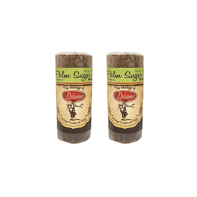 Deliamor Palm Sugar 17.63 oz [Pack of 2]