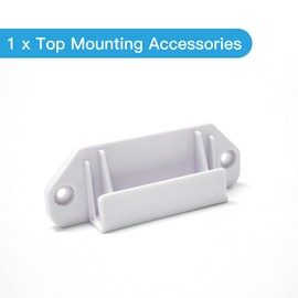 WOMHOM Retractable Baby Gate Hardware Replacement Parts Kit for Mesh Child and Pet Gate Full Set Wall Mounting Accessories Brackets Screws and Anchors