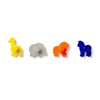 Fox Run Stamp Animal Cookie Cutters, Set of 4, Safari,