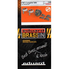 Eduard EDU648826 1:48 Eduard Brassin PRINT - F4F-3 Wildcat Engine Late (EDU kit)