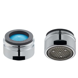 Schläfer | 100016 - Perlator M24 Universal, Anti-limescale for Neoperl Tap, Male Thread M24X1 Perlator Jet Breaker, Soft Jet Cases A 13.5 litres/min, Pack of 2