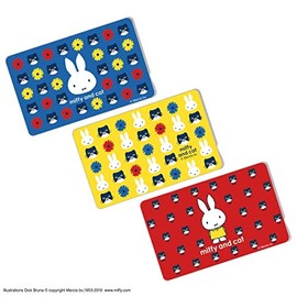 Miffy IC Card Sticker Red