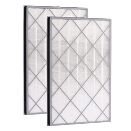 HE601 Replacement Filter For Shark Air Purifier 6 Fan HE601 & HE602，Compatible With Shark HE601 Air Purifier Filter Replacement, 2 Pack H13 True HEPA Filter Part # HE6FKPET HE6FKPRO HE6FKBAS