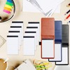 PLMMOUT 10PCS Mini Pocket Notepad Holder Set,Durable Cover,8Pcs 3"x5" Memo