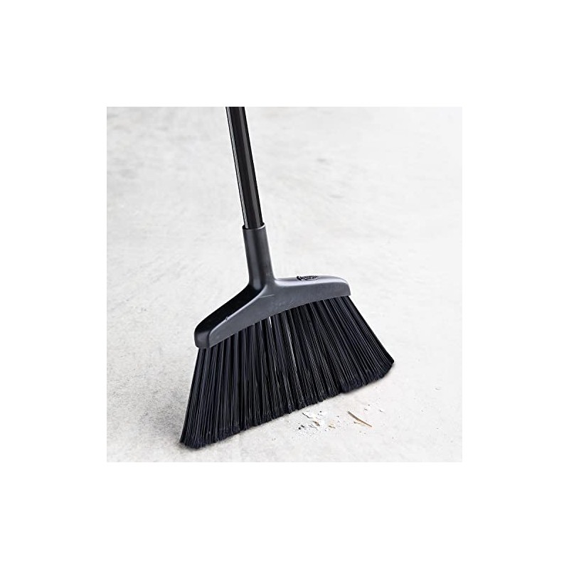 Wide Angle Broom,Black,55" L x 15" W