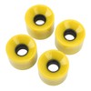 4PCS PU Skateboard Wheel Replacement Low Noise Multifunctional Land Surfboard