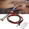 Mini Heat Resistant Gas Burner with 5 Tips for Soldering
