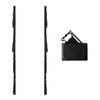 KROYBE Wall hanging Camping Chair Storage Organizer Rack (Pair) for