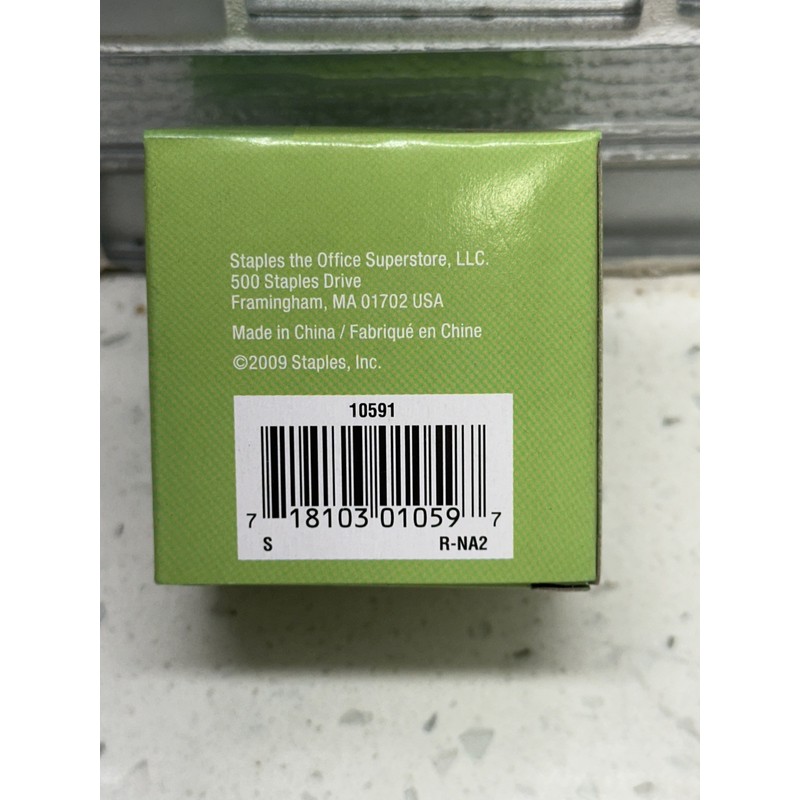 STAPLES Tally Counter Handheld 4 Digit Lap Counter Manual Mechanical